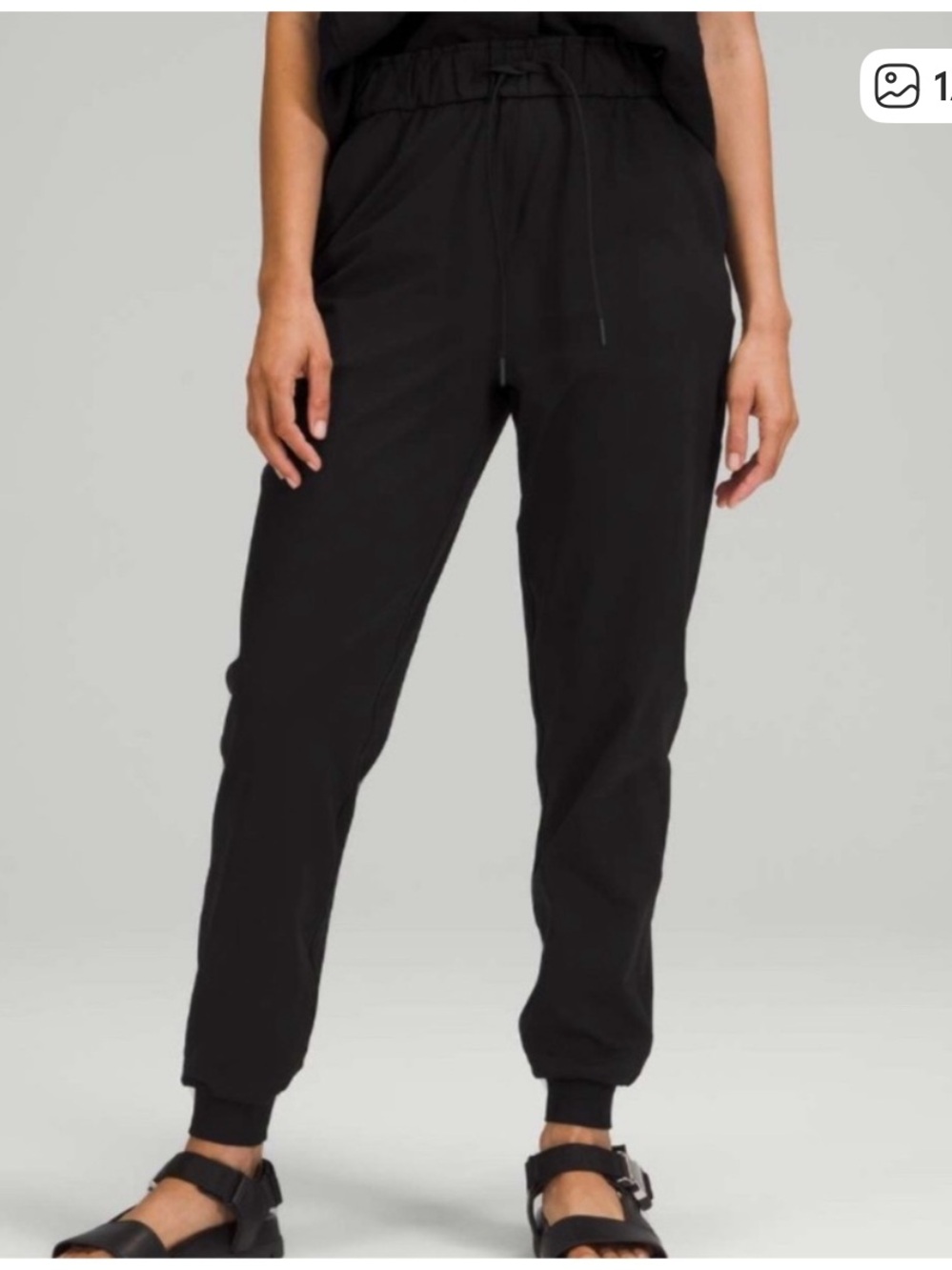 lululemon athletica Black Joggers